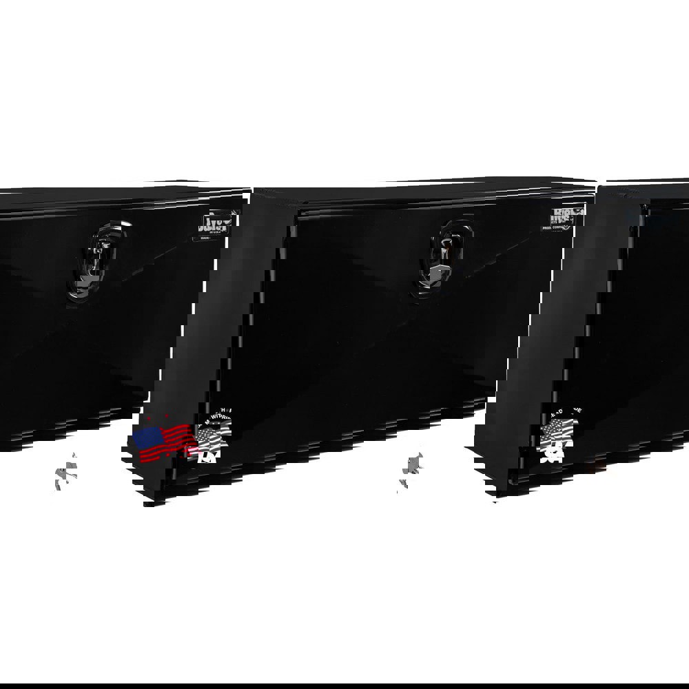 Truck Tool Storage Units; Type: Underbody Box ; For Use With: Trucks ; Storage Capacity (Cu. Ft.): 8.9 ; Color: Black ; Material: Steel ; Locking Mechanism: Latch