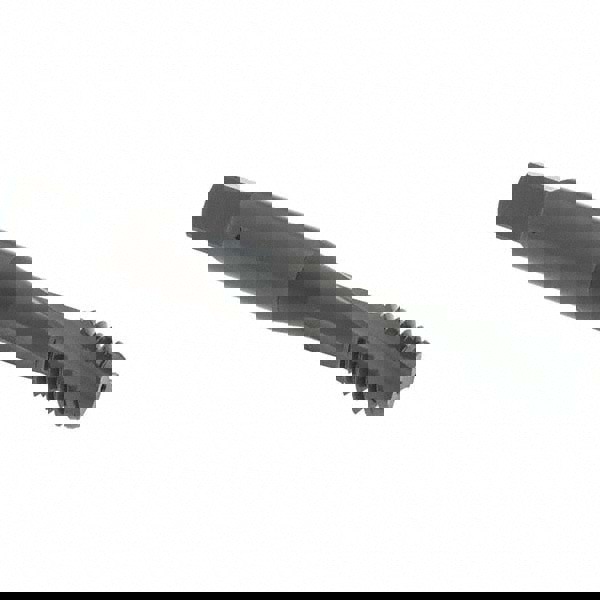 Spiral Flute Tap: 3/8-16 UNC, 3 Flutes, Modified Bottoming, 3B Class of Fit, Powdered Metal, Oxide Coated