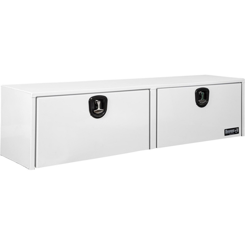 Truck Tool Storage Units; Type: Topside Box ; For Use With: Trucks ; Storage Capacity (Cu. Ft.): 15.9 ; Color: Gloss White ; Material: Aluminum ; Locking Mechanism: Latch
