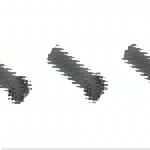 Spiral Flute Tap: 7/16-14 UNC, 3 Flutes, Modified Bottoming, Powdered Metal, Oxide Coated