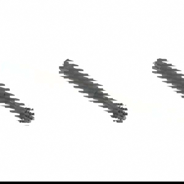 Spiral Flute Tap: #6-32 UNC, 2 Flutes, Modified Bottoming, Powdered Metal, Oxide Coated