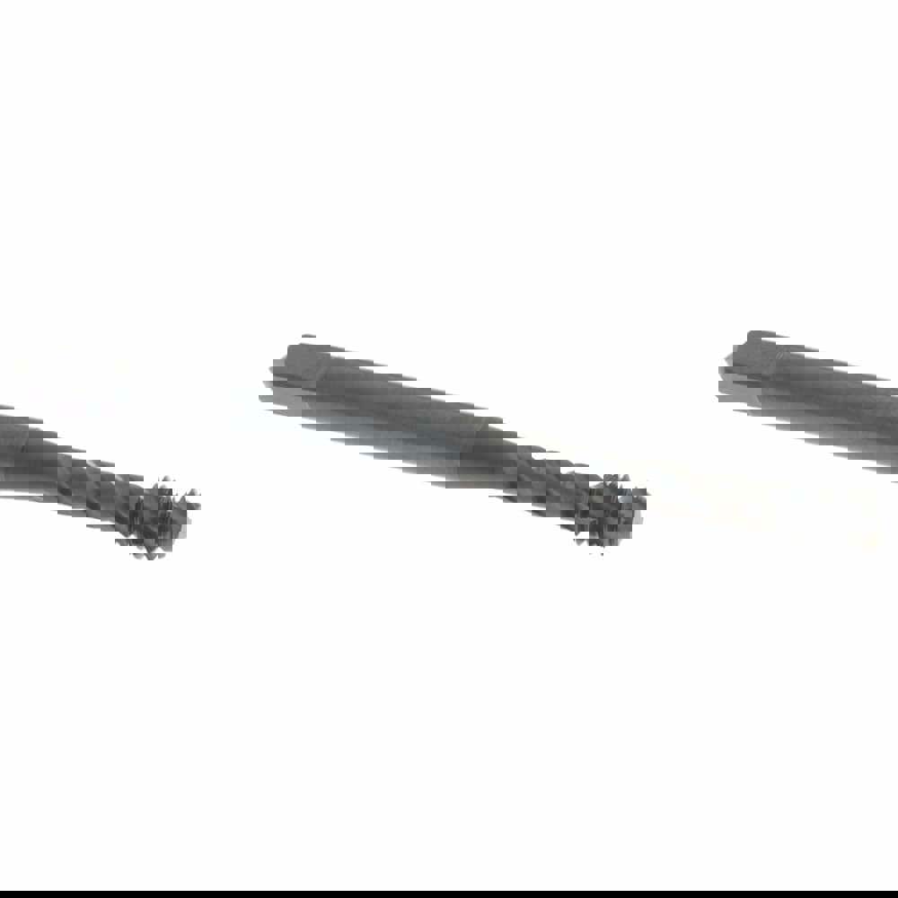 Spiral Flute Tap: M4x0.70 Metric Coarse, 3 Flutes, Bottoming, 6H Class of Fit, Vanadium High Speed Steel, Oxide Coated