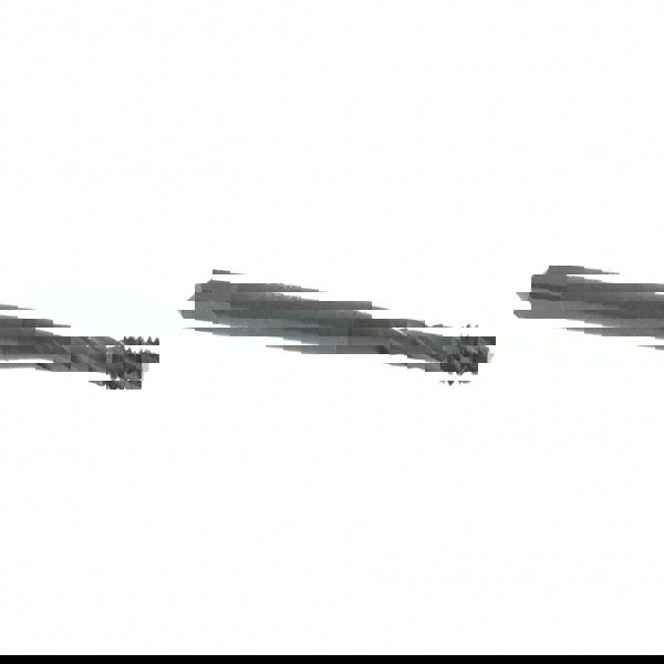 Spiral Flute Tap: M4x0.70 Metric Coarse, 3 Flutes, Modified Bottoming, 6H Class of Fit, Vanadium High Speed Steel, Oxide Coated