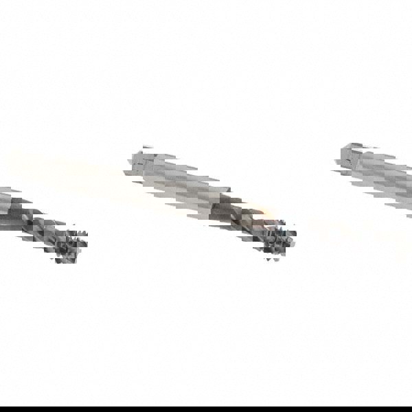 Spiral Flute Tap: M4x0.70 Metric Coarse, 3 Flutes, Modified Bottoming, 6H Class of Fit, Vanadium High Speed Steel, TICN Coated