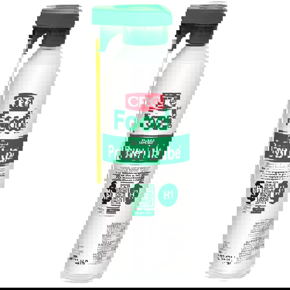 Multipurpose Lubricants & Penetrants; Type: Food Grade Lubricant ; Food Grade: Yes ; VOC Content (Lb./gal): 1.53 ; Container Size Range: 1 to 15.9 oz ; Composition Family: Vegetable Based Oil ; Lubricant Base: Vegetable Oil