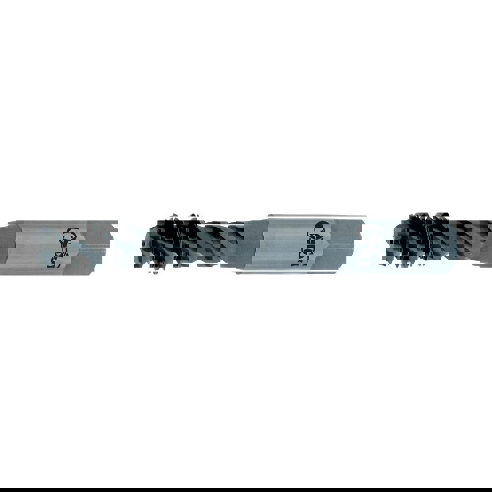 Spiral Flute Tap: M16x2.00 Metric Coarse, 3 Flutes, Bottoming, 6H Class of Fit, Vanadium High Speed Steel, Oxide Coated