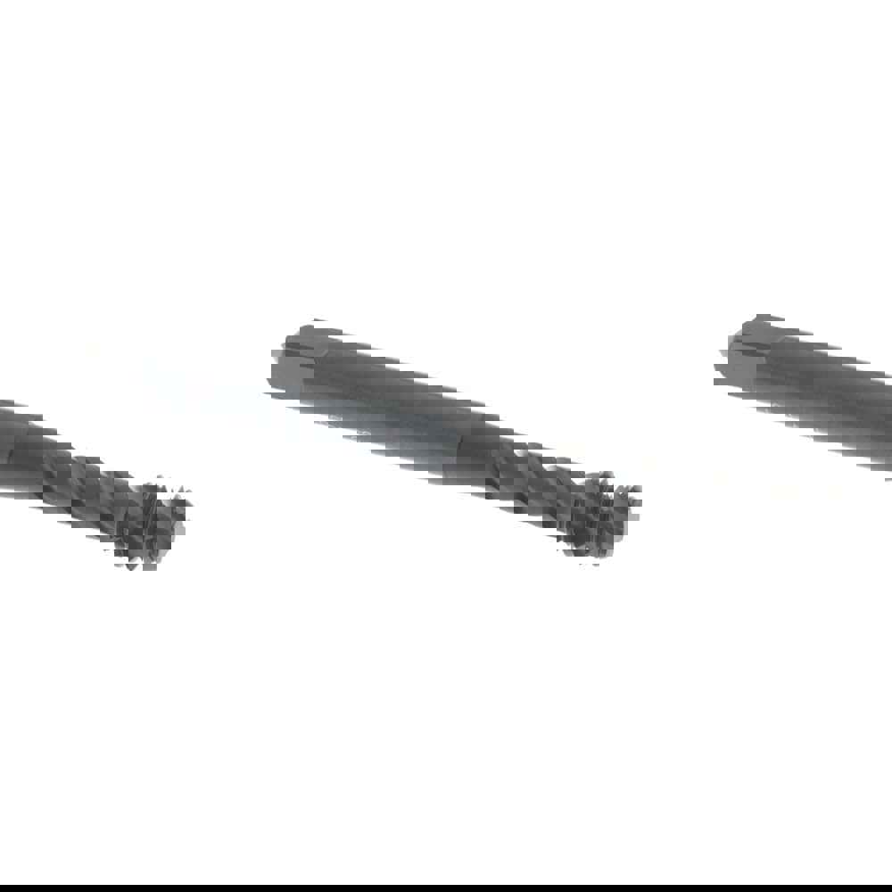 Spiral Flute Tap: M5x0.80 Metric Coarse, 3 Flutes, Bottoming, 6H Class of Fit, Vanadium High Speed Steel, Oxide Coated