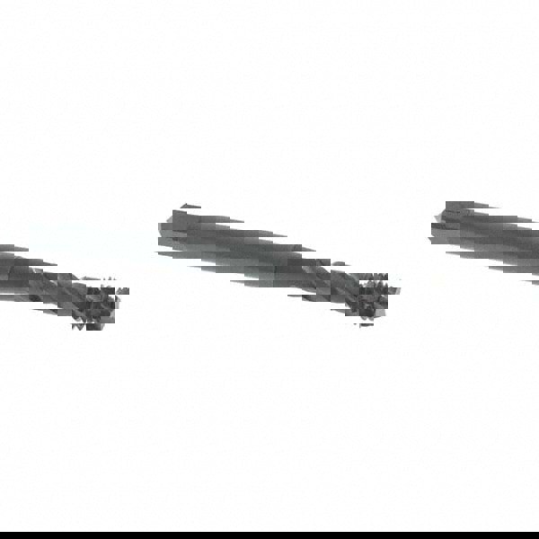 Spiral Flute Tap: M5x0.80 Metric Coarse, 3 Flutes, Modified Bottoming, 6H Class of Fit, Vanadium High Speed Steel, Oxide Coated