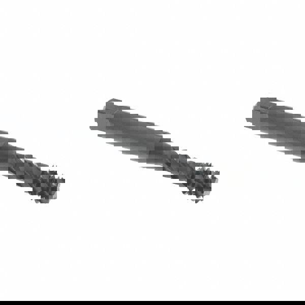 Spiral Flute Tap: M6x1.00 Metric Coarse, 3 Flutes, Bottoming, 6H Class of Fit, Vanadium High Speed Steel, Oxide Coated