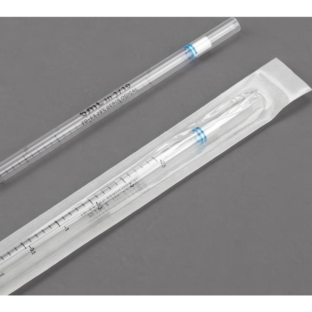 Beakers & Pipettes; Dispensing Type: Drop ; Volume Capacity: 5.0ml ; Pipette Material: Polystyrene ; Color: Clear ; Labware Transparency: Transparent ; Graduations: Yes