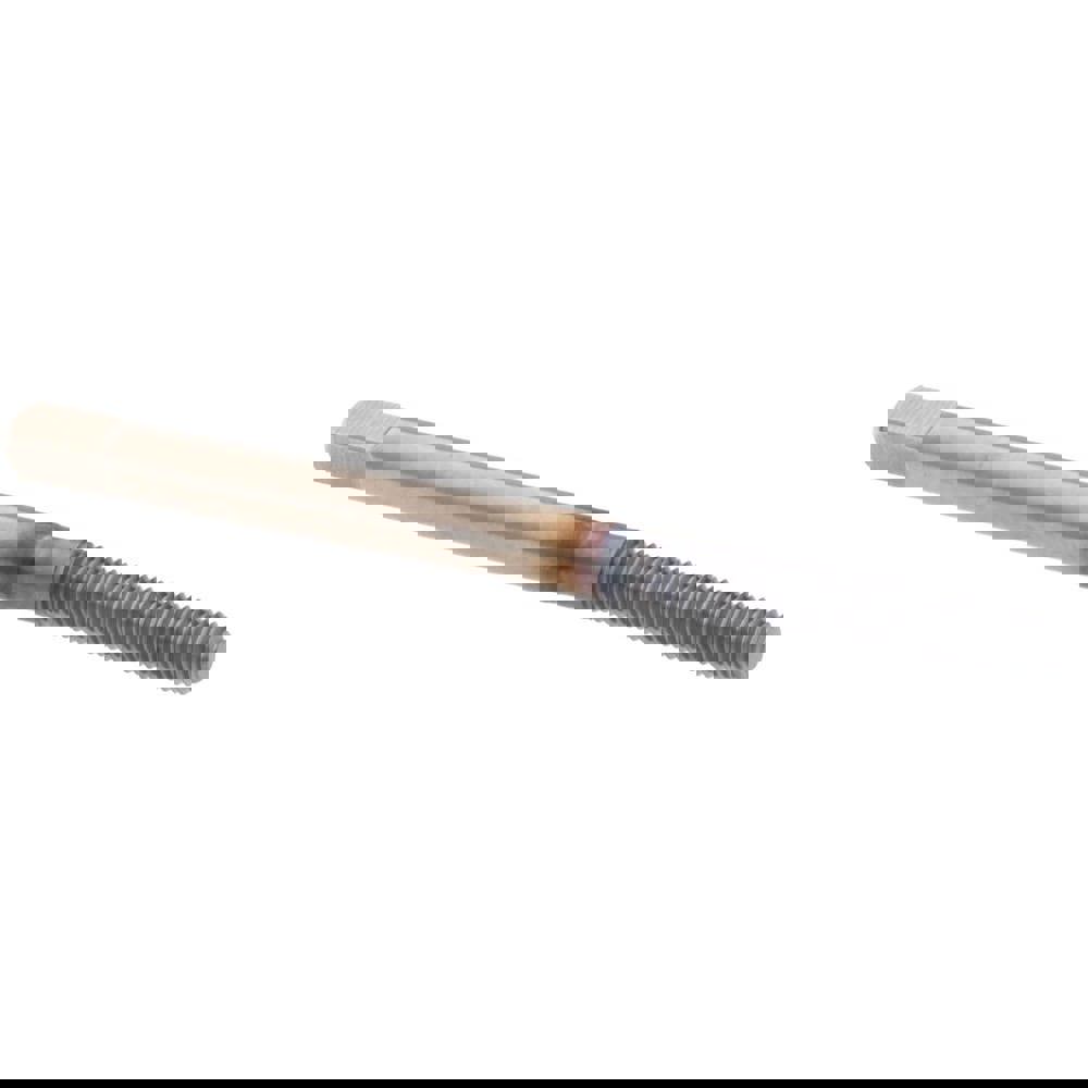 Thread Forming Tap: M3x0.50 Metric Coarse, Bottoming, Powdered Metal High Speed Steel, TiCN Coated