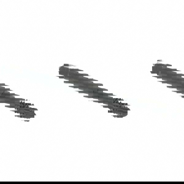 Spiral Point Tap: #8-32 UNC, 3 Flutes, Plug, 2B Class of Fit, Powdered Metal, Oxide Coated