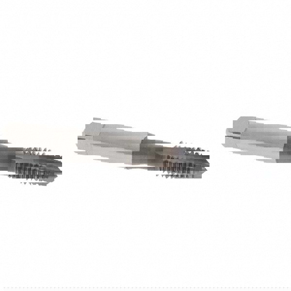 Spiral Point Tap: 5/16-18 UNC, 3 Flutes, Plug, 3B Class of Fit, Powdered Metal, TiCN Coated