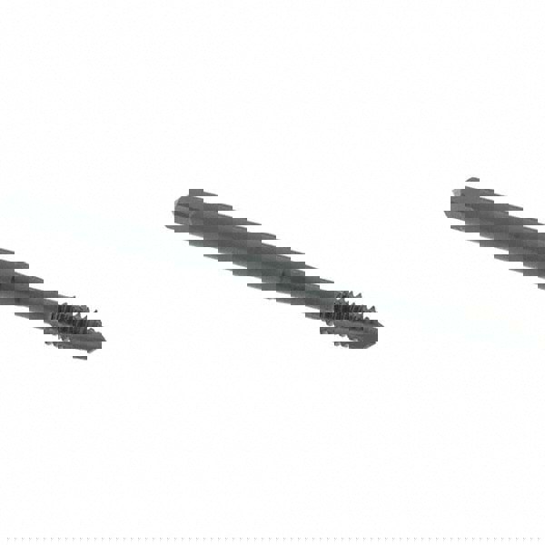 Spiral Point Tap: #6-32 UNC, 3 Flutes, Plug, Powdered Metal, Oxide Coated