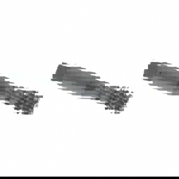 Spiral Flute Tap: 3/8-16 UNC, 3 Flutes, Modified Bottoming, 2B Class of Fit, Vanadium High Speed Steel, Oxide Coated