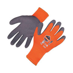 Work Gloves: Ergodyne ProFlex7401, Size Medium, Latex-Coated Knit, General Purpose
