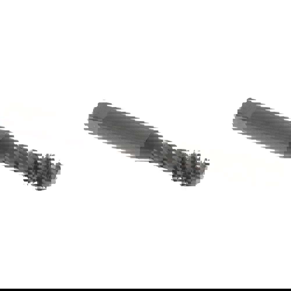 Spiral Flute Tap: 1/4-20 UNC, 3 Flutes, Modified Bottoming, 2B Class of Fit, Vanadium High Speed Steel, Oxide Coated