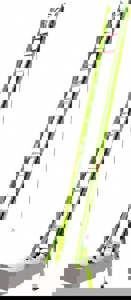 28' High, Type IAA Rating, Fiberglass Extension Ladder