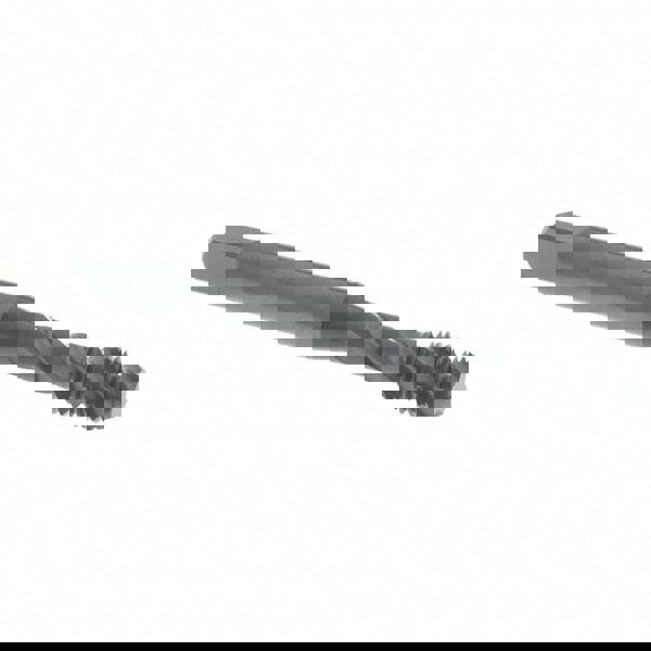 Spiral Flute Tap: 1/4-28 UNF, 3 Flutes, Modified Bottoming, 2B Class of Fit, Vanadium High Speed Steel, Oxide Coated