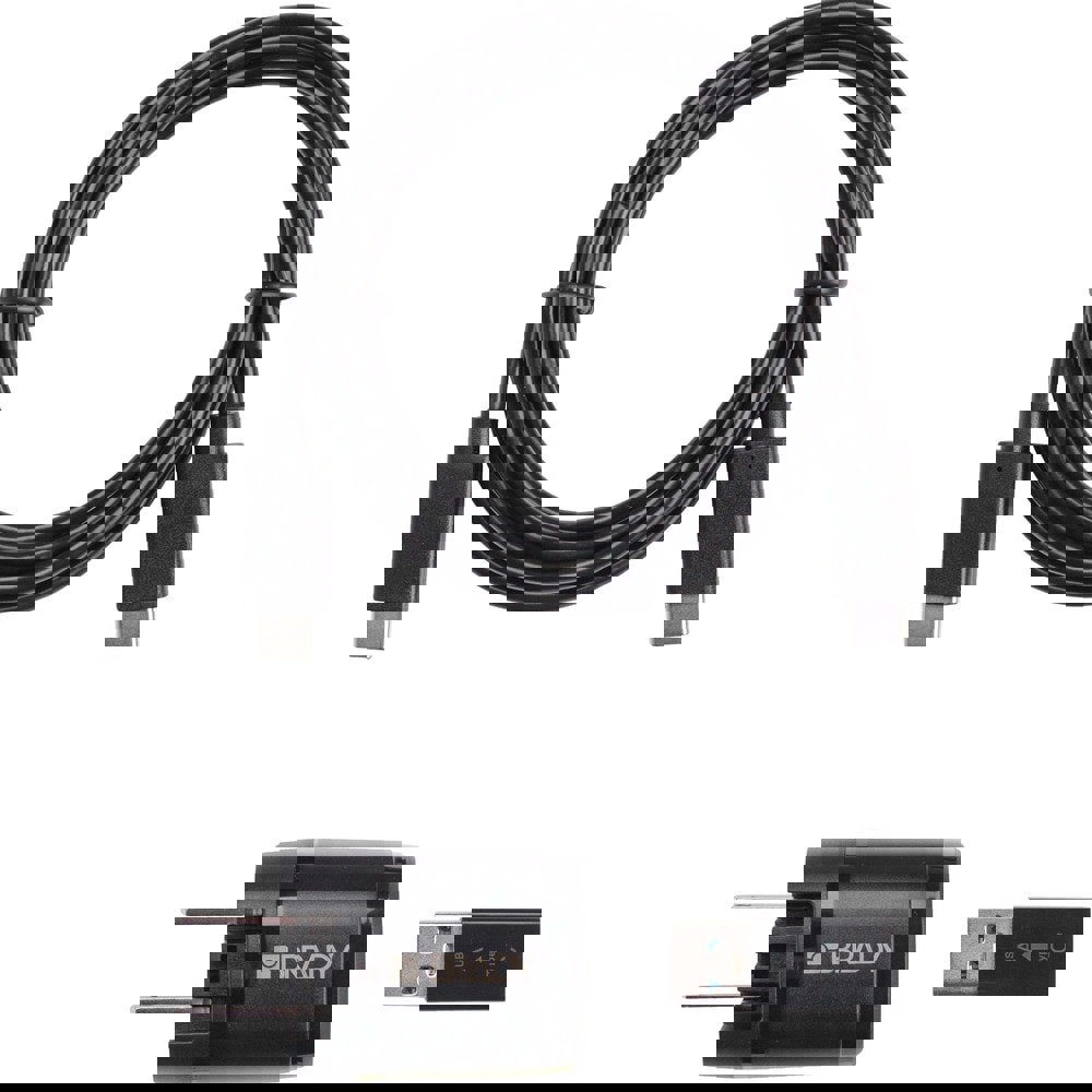 Label Maker & Tape Accessories; Type: Adapter ; For Use With: M211; M511 ; Color: Black ; Overall Height: 2.217in ; Overall Length: 1.25 ; Overall Width: 1