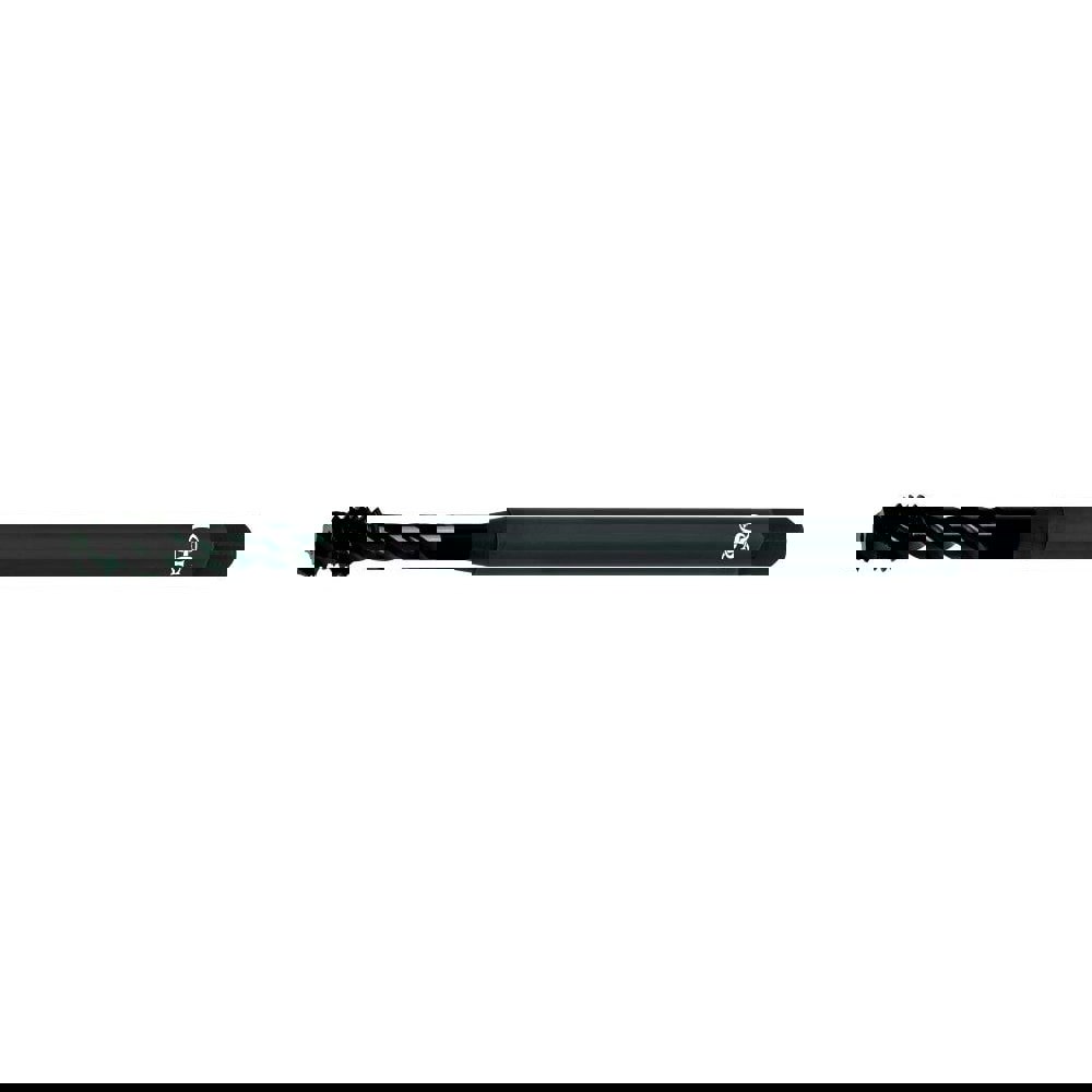 Extension Tap: 8-32, 3 Flutes, H3, Oxide Finish, Vanadium High Speed Steel, Spiral Flute