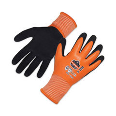 Cut & Puncture-Resistant Gloves: Size L, ANSI Cut A5, ANSI Puncture 3, Latex & Nitrile, HPPE