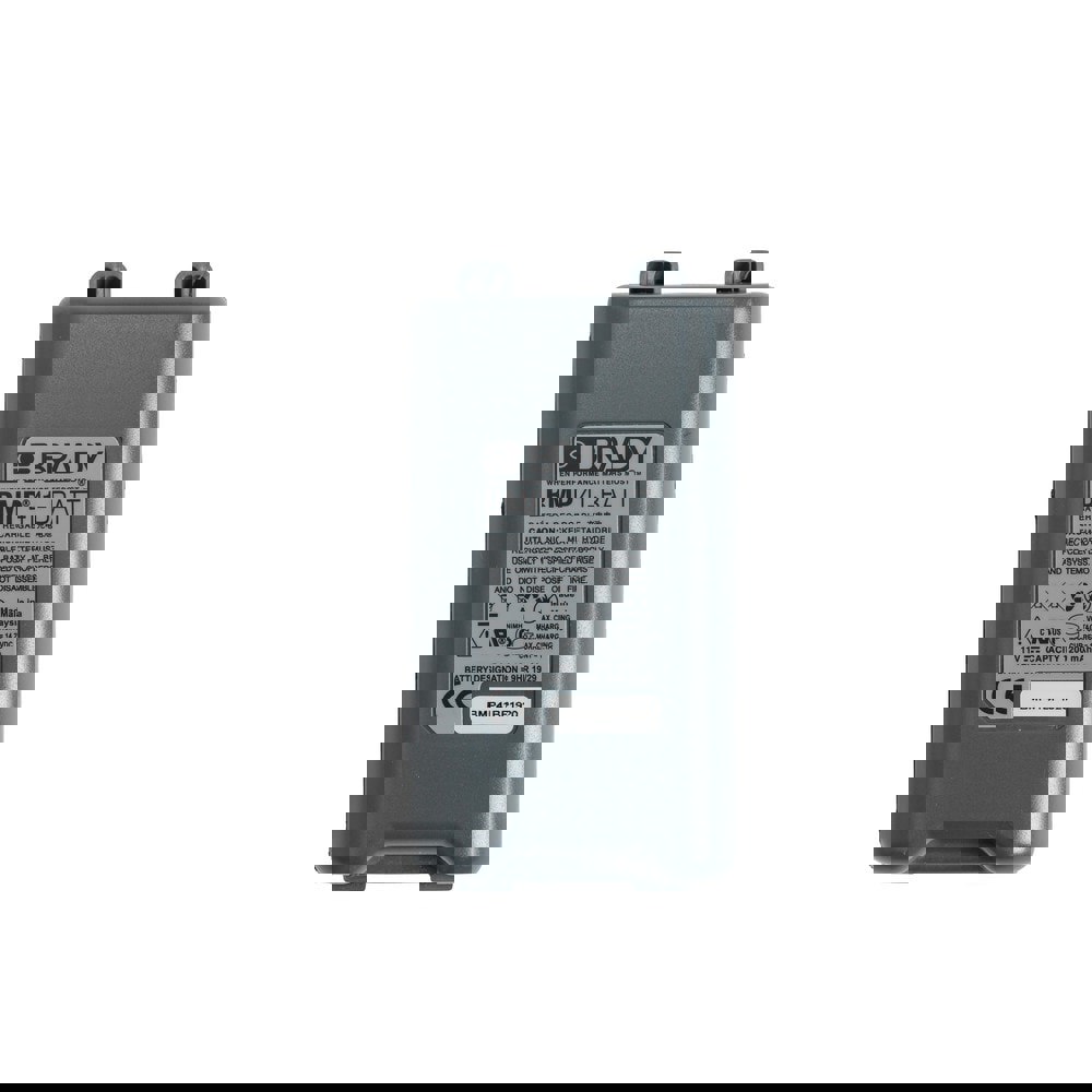 Label Maker & Tape Accessories; Type: Battery ; For Use With: BMP41; M410; BMP61 ; Color: Gray ; Overall Height: 4.33in ; Overall Width: 2in ; UNSPSC Code: 45101614
