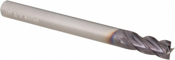 Square End Mill: 3/16