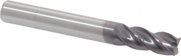 Corner Radius End Mill: 8 mm Dia, 19 mm