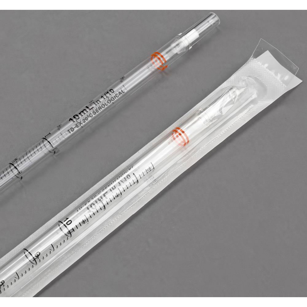 Beakers & Pipettes; Dispensing Type: Drop ; Volume Capacity: 10.0ml ; Pipette Material: Polystyrene ; Color: Clear ; Labware Transparency: Transparent ; Graduations: Yes