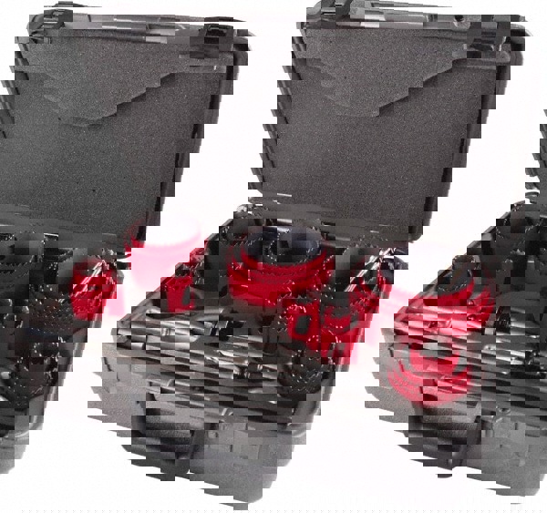 Contractor's Hole Saw Kit: 25 Pc, 3/4 to 4-3/4