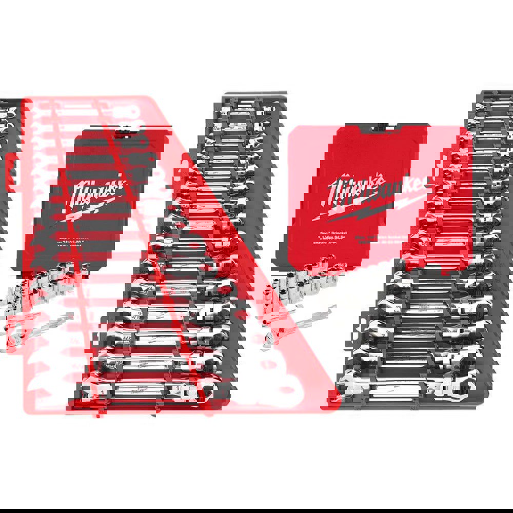 Wrench Sets; Set Type: Combination Wrench Set ; System Of Measurement: Inch ; Size Range: 1/4 - 1 in ; Container Type: Tray ; Material: Chrome ; Finish Coating: Chrome