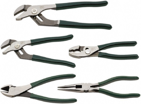 Plier Set: 5 Pc, Assortment