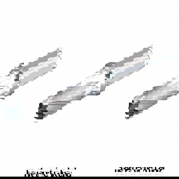 Replaceable-Tip Drill: 14.3 to 14.5 mm Dia, 42.93 mm Max Depth, 19.05 mm Weldon Flat Shank