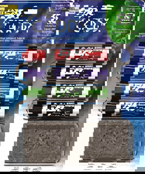 Red, Black, Blue & Green Low Odor Chisel Tip Markers 4 Pack Dry Erase Markers