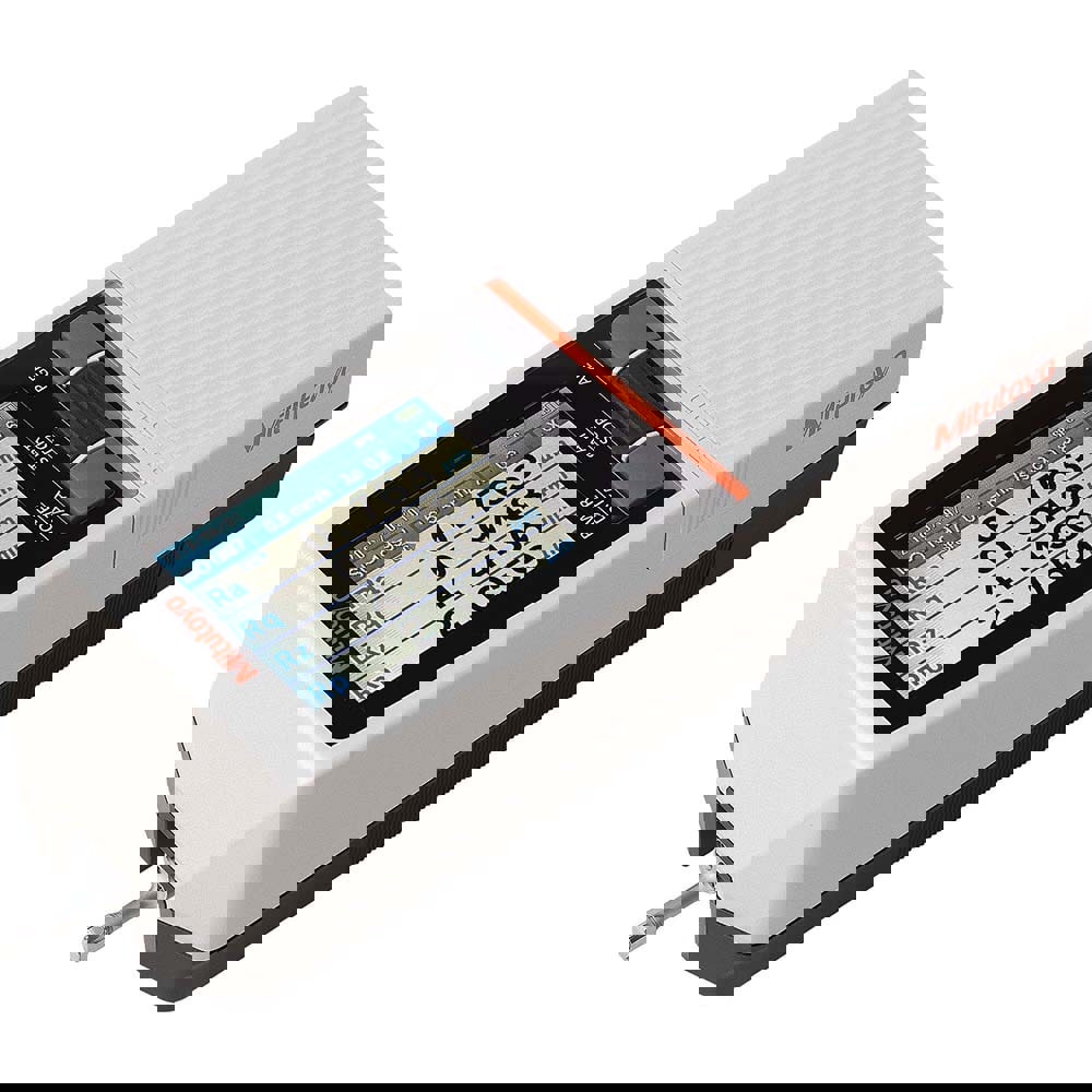 Surface Roughness Gage: Ra Rc Ry Rz Rq Rt Rmax Rp Rv R3z Rsk Rku Rc RPc RSm Rz1max S HSC RzJIS Rppi Ra Rq Rlr Rmr Rmr(c) R Rk Rpk Rvk Mr1 Mr2 A1 A2 Vo Rpm tp Htp Rx & AR Roughness Parameter, 200&micro;in Stylus Tip Radius