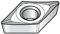 Turning Insert: DCGT2152HP KC5410, Solid Carbide
