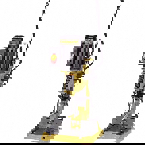 Chisel Mortisers; Maximum Spindle Speed (RPM): 1725 ; Chuck Size (Decimal Inch): 0.5000 ; Maximum Chisel Capacity (Inch): 1 ; Chisel Center to Fence (Decimal Inch): 4.3750 ; Head Vertical Travel (Inch): 1 ; Table Length (Decimal Inch): 11.0000