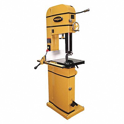 Vertical Bandsaw: Step Pulley Drive, 14