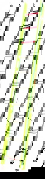 20' High, Type IAA Rating, Fiberglass Extension Ladder