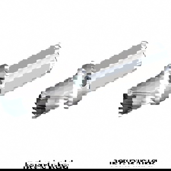 Replaceable-Tip Drill: 15.88 to 18 mm Dia, 18.03 mm Max Depth, 19.05 mm Weldon Flat Shank