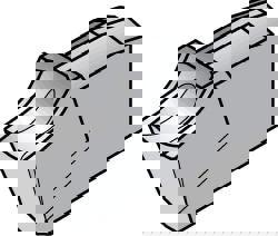 A2050R06CR04 KC5025 Carbide Cutoff Insert