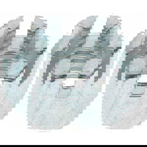 Hex Lock Nut: 7/16-20, Grade 2 Steel, Zinc-Plated