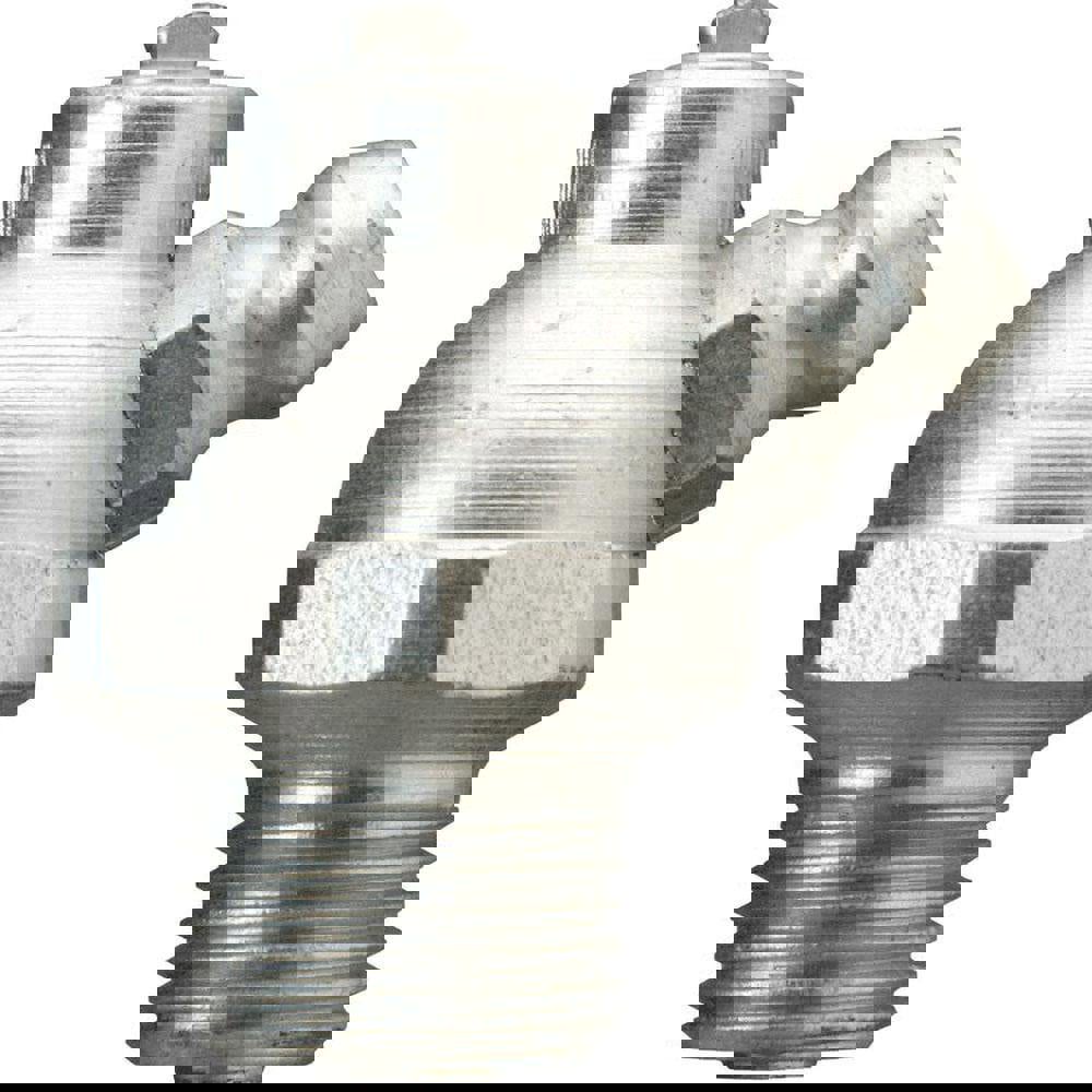 Shut-Off Grease Fitting: 60 &deg; Head, 1/8