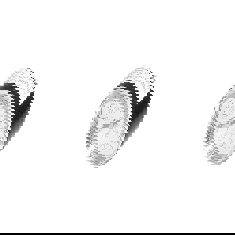 FRL Pressure Gauge: Stainless Steel, 1/4