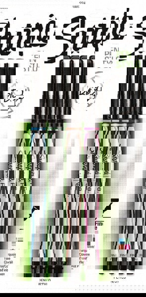 Porous Point Pen: Fine Tip, Assorted Ink