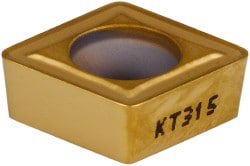 Turning Insert: CCMT3252MW KT315, Cermet