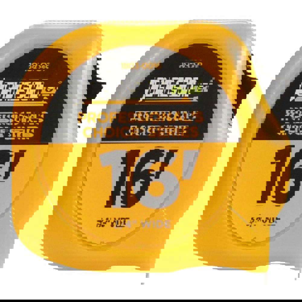 Tape Measure: 16' Long, 3/4