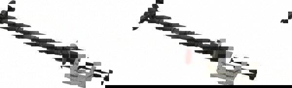 12 Inch Long, Magnetic Indicator Base Flexible Arm on C-Clamp