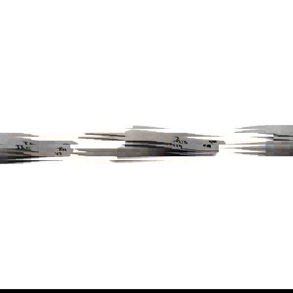 Precision Tweezer: 2-SA, Fine Straight Point Tip, 4-3/4